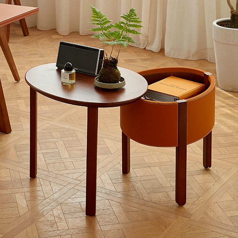 

Lightweight Luxury Modern Simple Coffee Table Wooden Side Table Convertible Storage Box Household