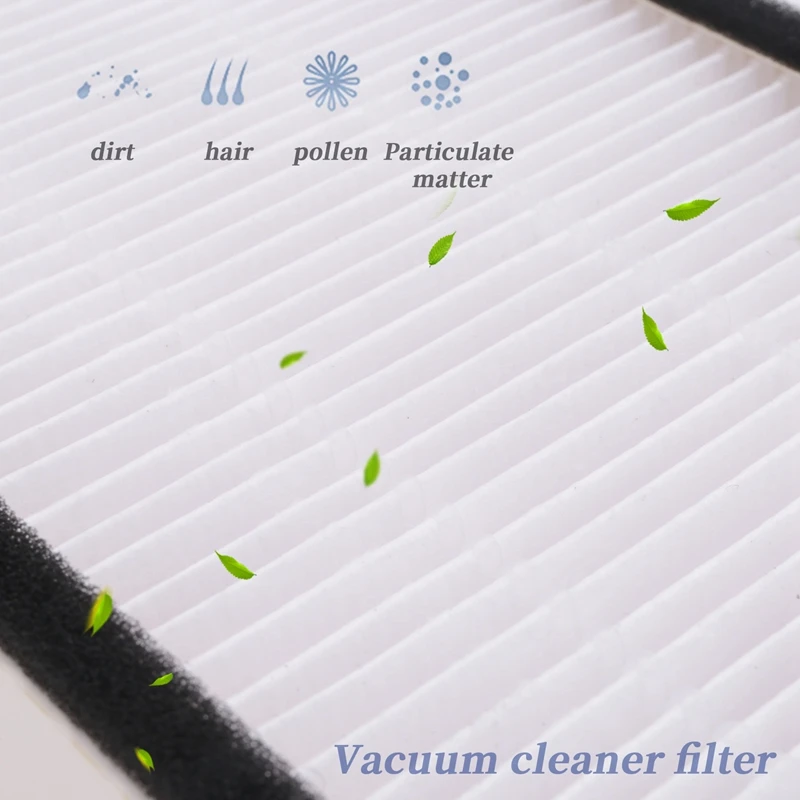 ABBZ-For Germguardian FLT5000, FLT5111, AC5000E, AC5250PT, AC5350B, CDAP5500, Black+Decker BXAP250 Robot Vacuums Filter Part