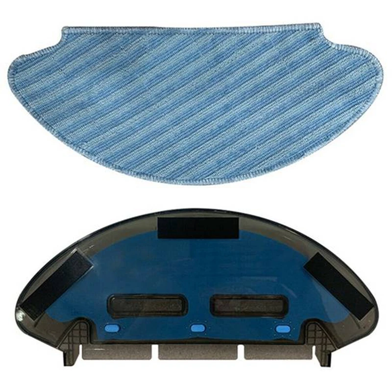 ถังเก็บน้ำถูพื้นเศษผ้าสำหรับ RG6875 Tefal อะไหล่เครื่องดูดฝุ่นหุ่นยนต์สำหรับ isweep ชิ้นส่วน X3