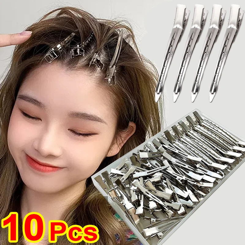 Hair Root Fluffy Clips For Styling Sectioning Professional Salon Metal Hair Clip Hairpin Clamps DIY Tools Hair Accessories