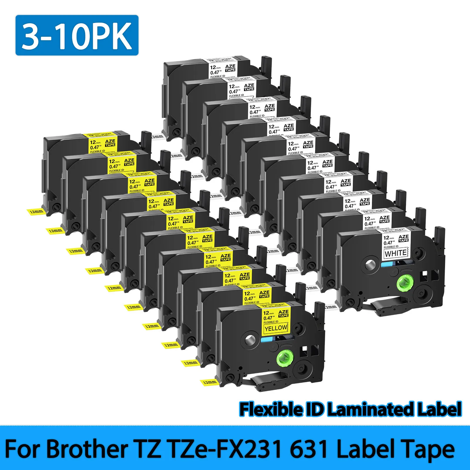 3/5/10PK Flexible I…