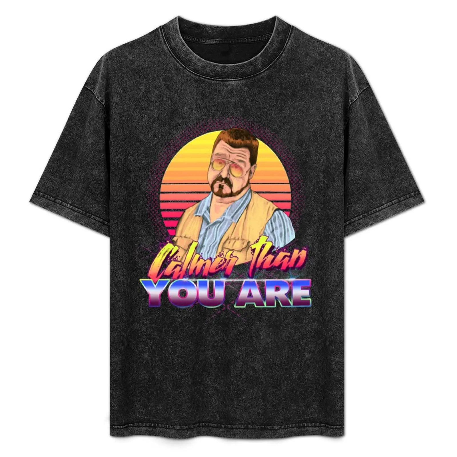 

Calmer than you are. T-Shirt Athletic Fit Sports Short Sleeve Top