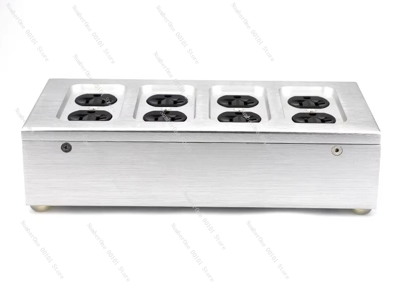 American standard eight-position socket for HIFI (all aluminum)
