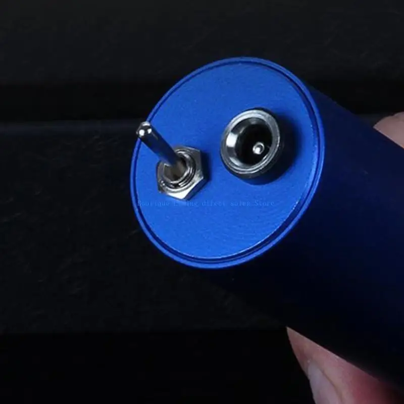 

Micro Mini Small Electric Aluminum Hand Portable Handheld Drill Bits 0.3-4mm for w/ 10x Drill Bits for DIY Carving Grind