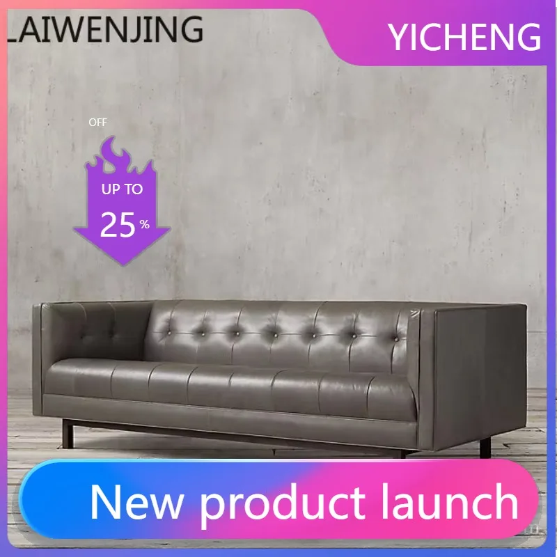 

Трехместный диван LYY из массива дерева для гостиной, итальянский современный минималистичный дизайн, легкая роскошь, экономичный вариант, обивка из хлопка и льна.