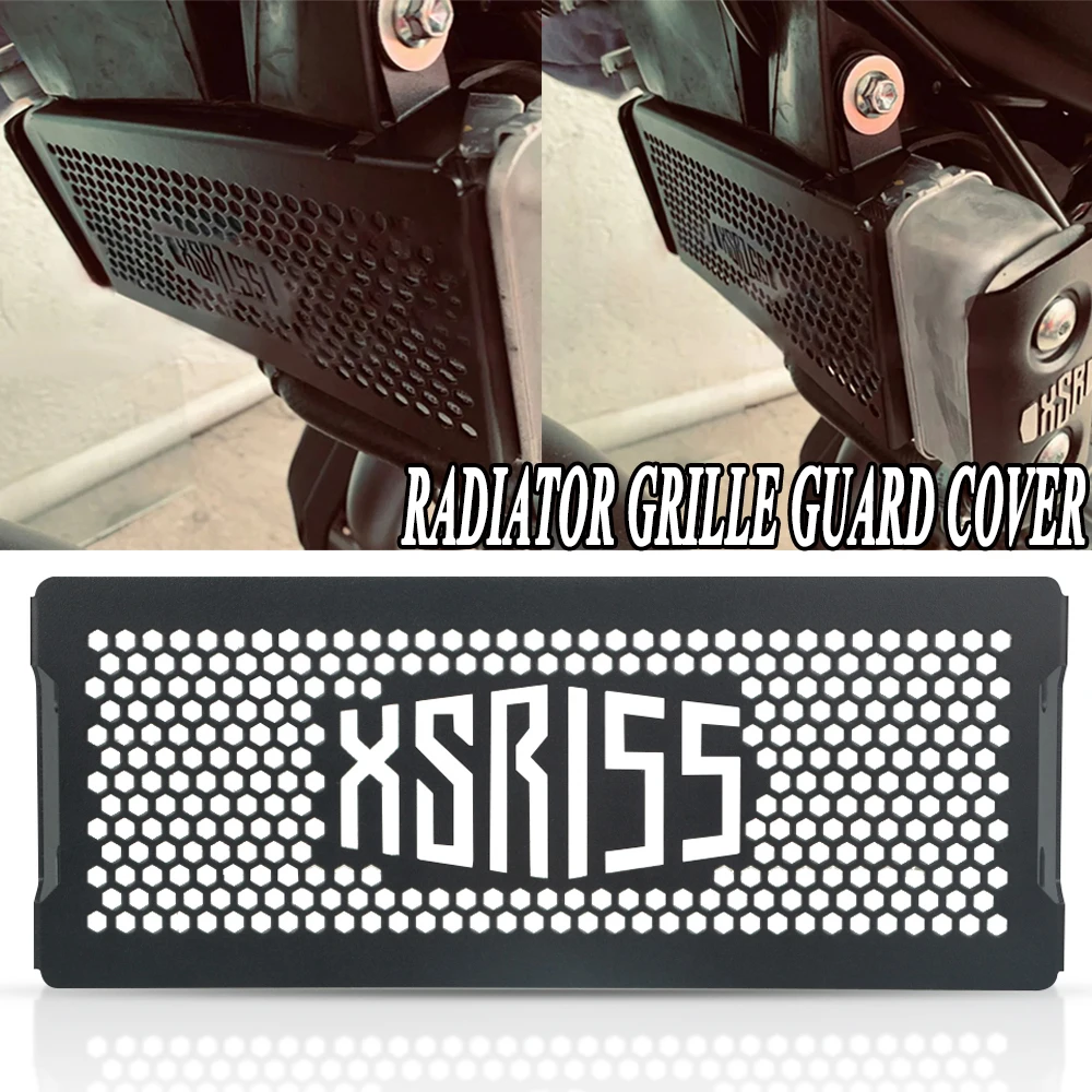 Cubierta protectora para parrilla de radiador de motocicletas para YAMAHA XSR155 XSR 155, accesorios protectores de tanque de agua 2019 2020 2021 2022 2023