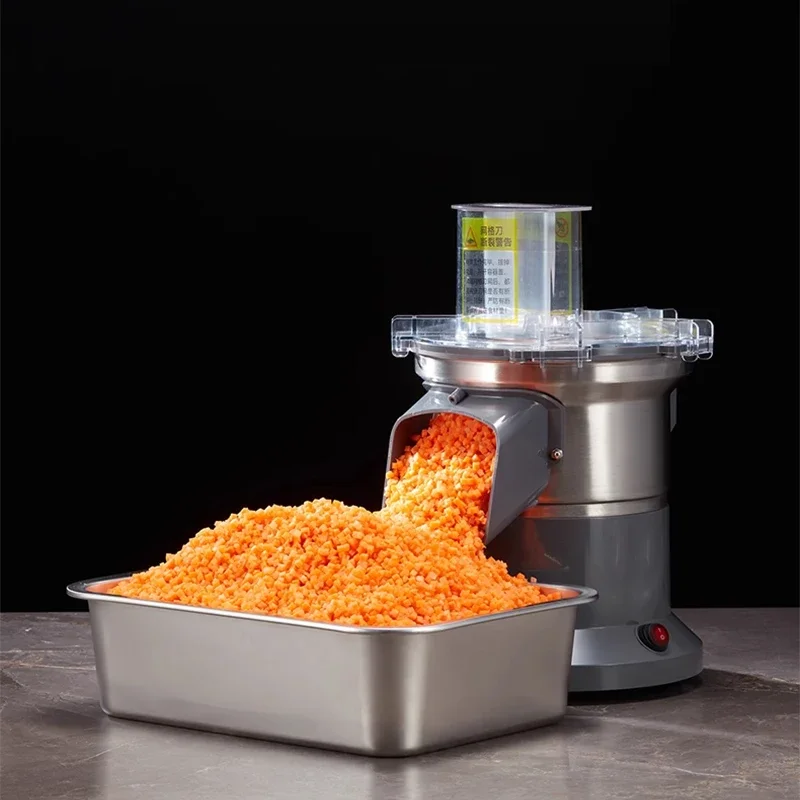 商業多機能野菜チョッパースライサーシュレッダー自動ジャガイモダイシング/シュレッダーマシンダイサーグラインダー大根カッター