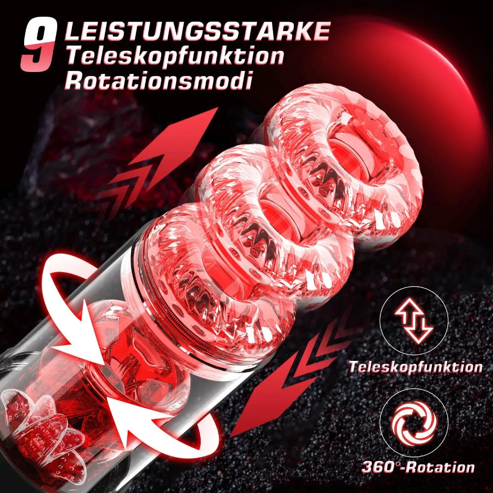 Automatic Male Rotate Mastubator Sucking Blowjob Machine Masturbation Cup Sex Toys Adult Goods for Men Masturbate Supplies - view 3