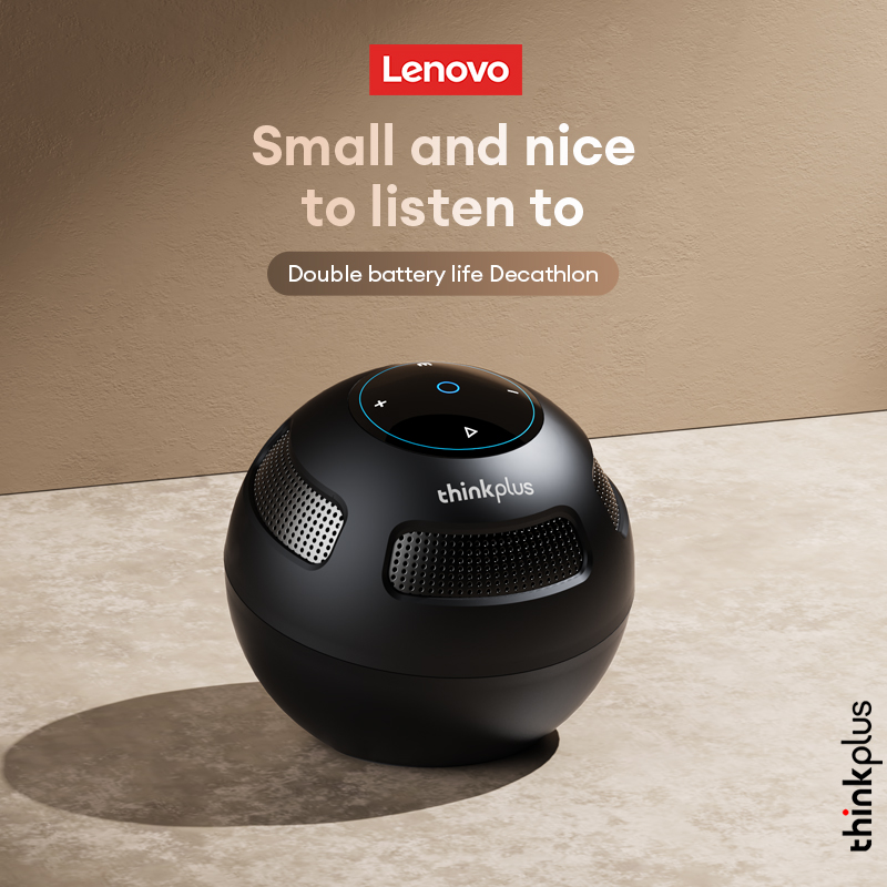  Choice Original Lenovo TS5 Bluetooth5.3 Speaker Outdoor anker Loudspeaker Subwoofer Portable Sound box Surround Sound Player 