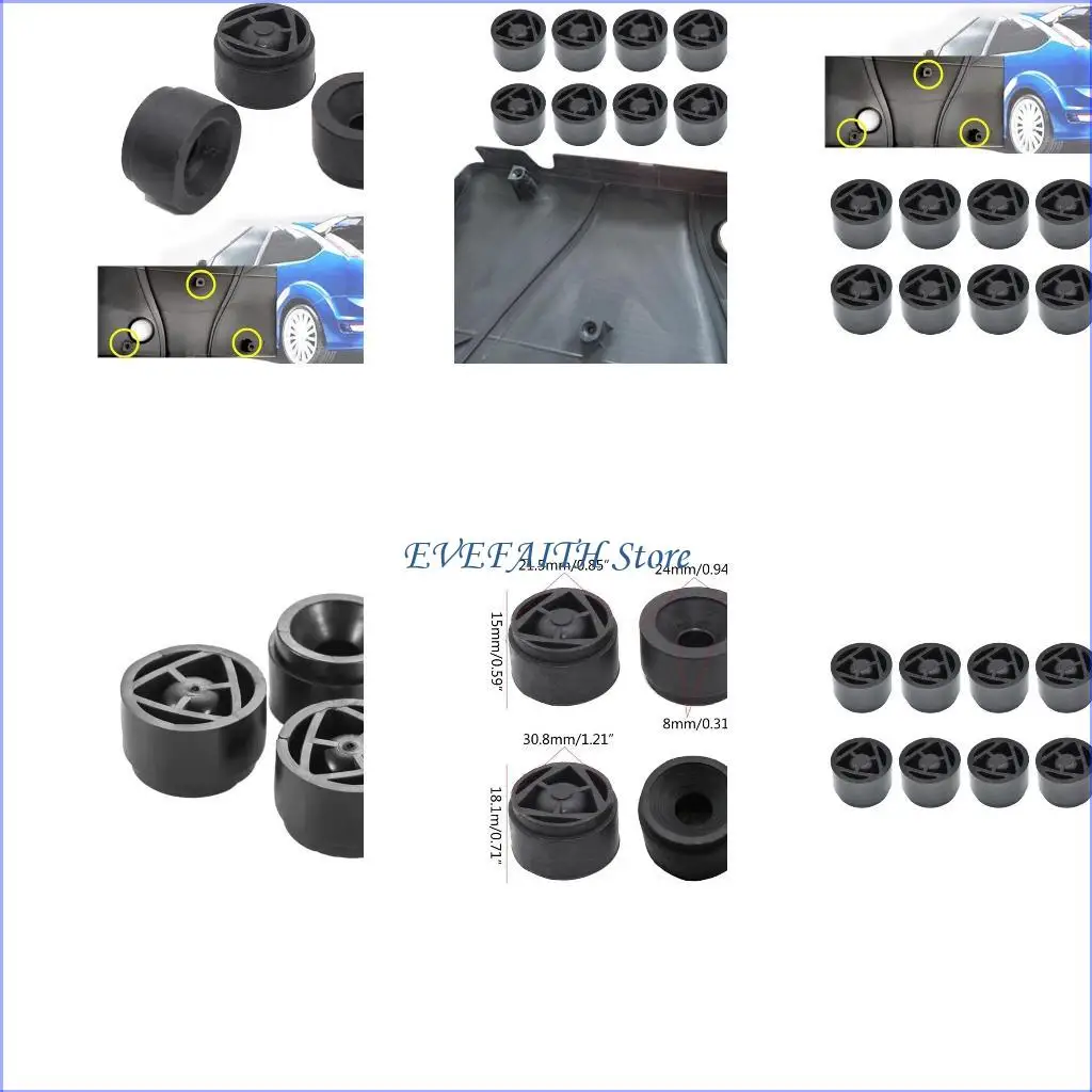 

124B Крышка двигателя Резиновое крепление замена для фокуса 1434444 4M5G -6A994 -AA