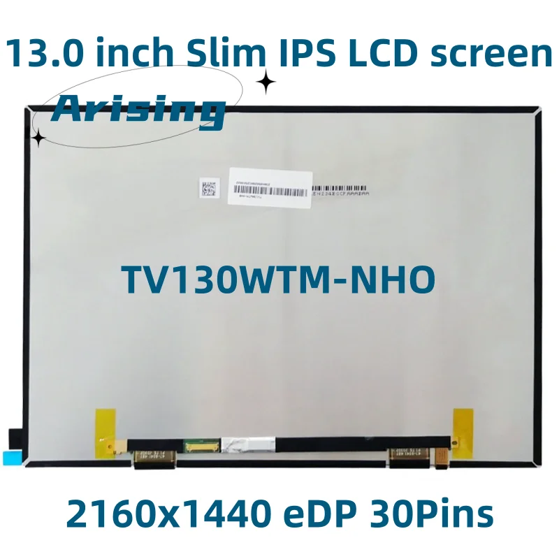 

TV130WTM-NH0 For Huawei MateBook 13 WRTB-WFH9L Laptop 30 Pins QHD 2160*1440 IPS LCD Display Digitizers Assembly Non-Touch