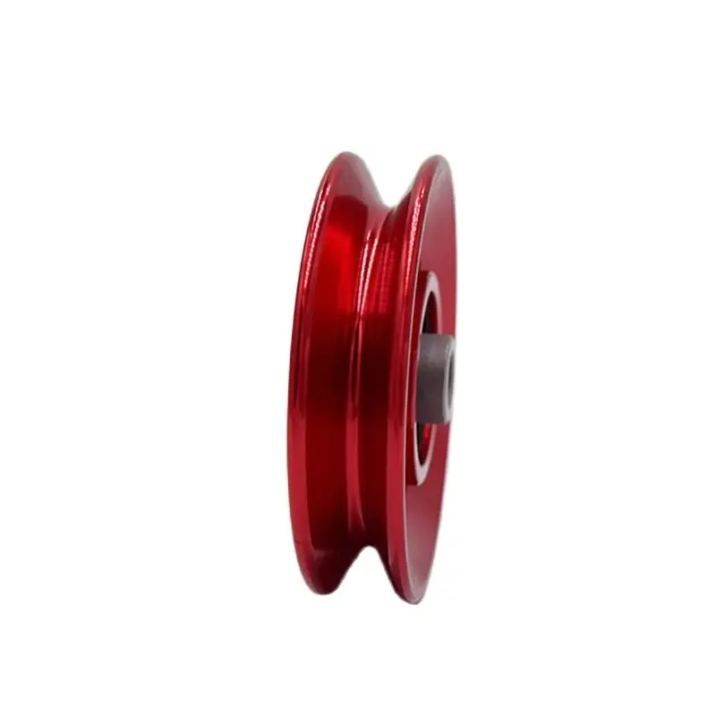 88MM Aluminum Alloy Pulley Haning Bearing Pulley Fitness Training Lifting Wheel, Gym Sport Sheave Pulley Equipment Accessories