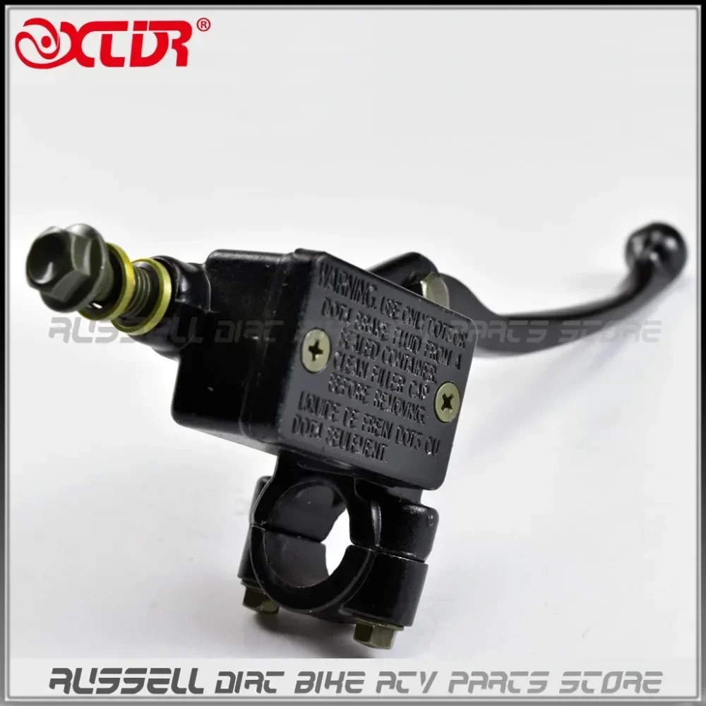 Hydraulic Master cylinder BRAKE LEVER For ATV 50cc 70cc 90cc 110cc 125cc 150cc Chinese Quad Dirt Pit Bike  banjo bolt 10mm