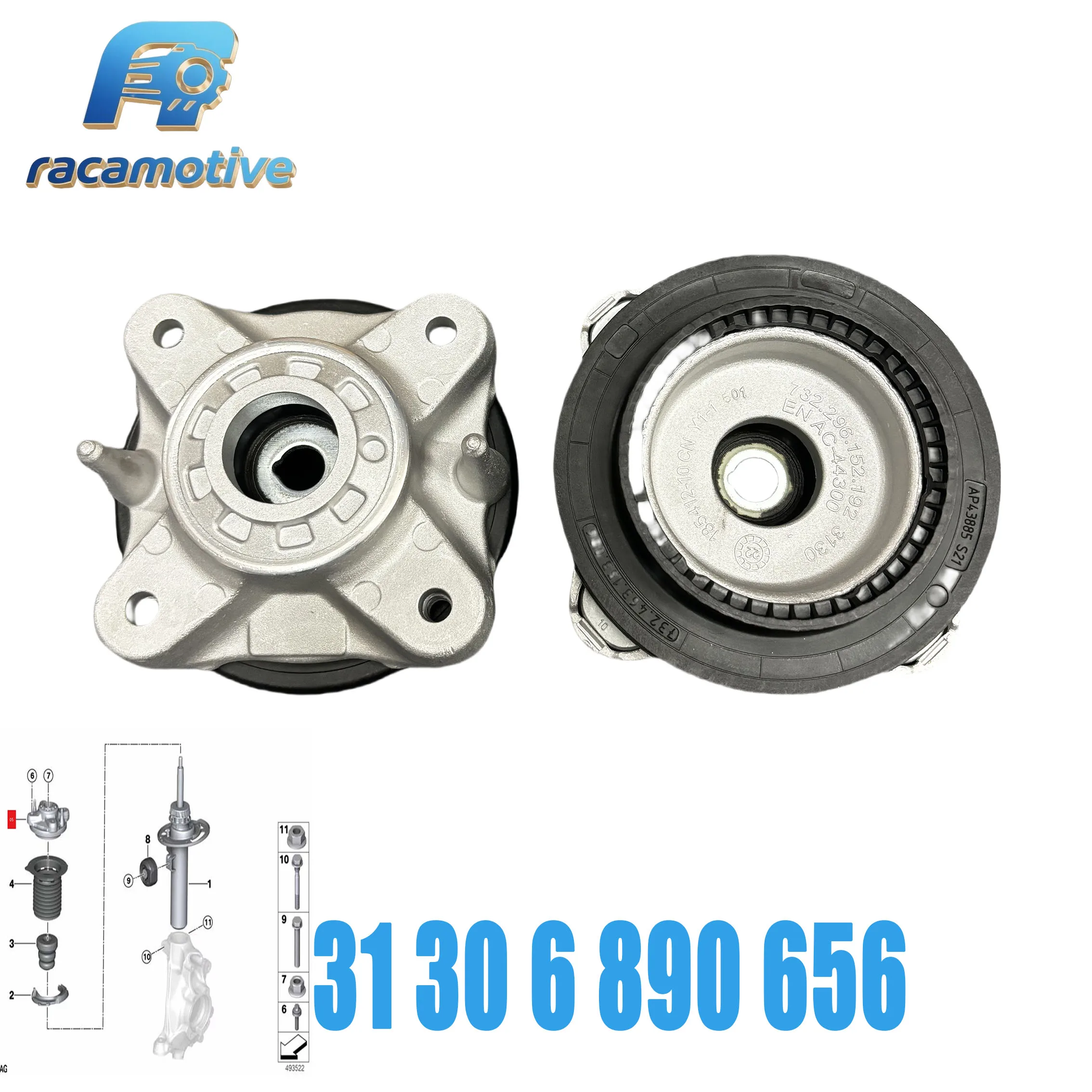 31306879227 31306892572 31307916127 для BMW 3 серии G20 G21 G29 320d 330i Z4 подшипники опоры передней подвески.