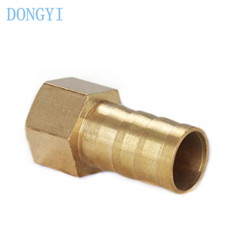 Pneumatic Brass Pipe Fitting Female Connector Joint Pagoda PCF PCF6 PCF8 PCF10 PCF12 01 1/8