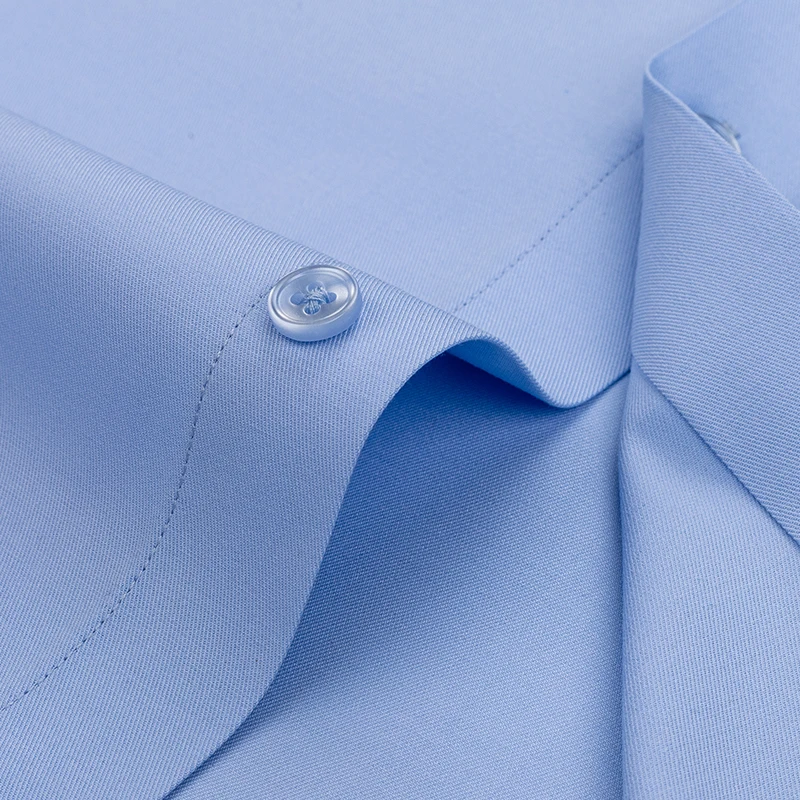 Quality Modal Men Shirt Long Sleeve Slim Fit Anti-wrinkle Non-ironing Slim Fashion Casual Business Office Shirts Men Long Sleeve