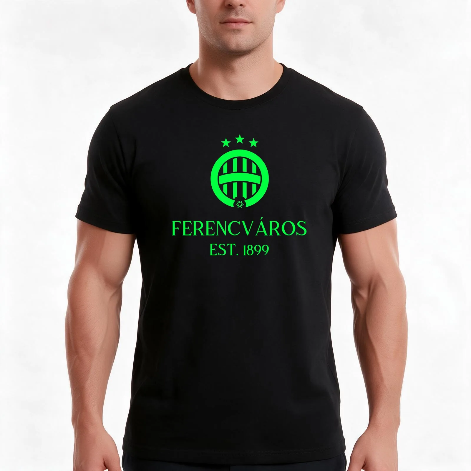 Ferencváros Green 2 T-Shirt Summer Casual Cotton Tee Oversized Streetwear Tops Vintage Graphic Print Loose Fit Short Sleeve