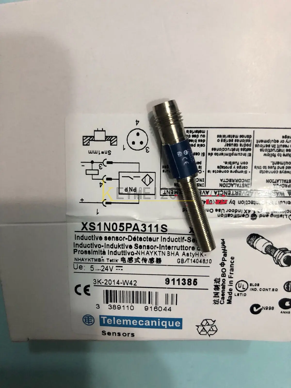 

NEW 1PC XS1N05PA311S PROXIMITY SWITCH SENSOR 5-24 VDC