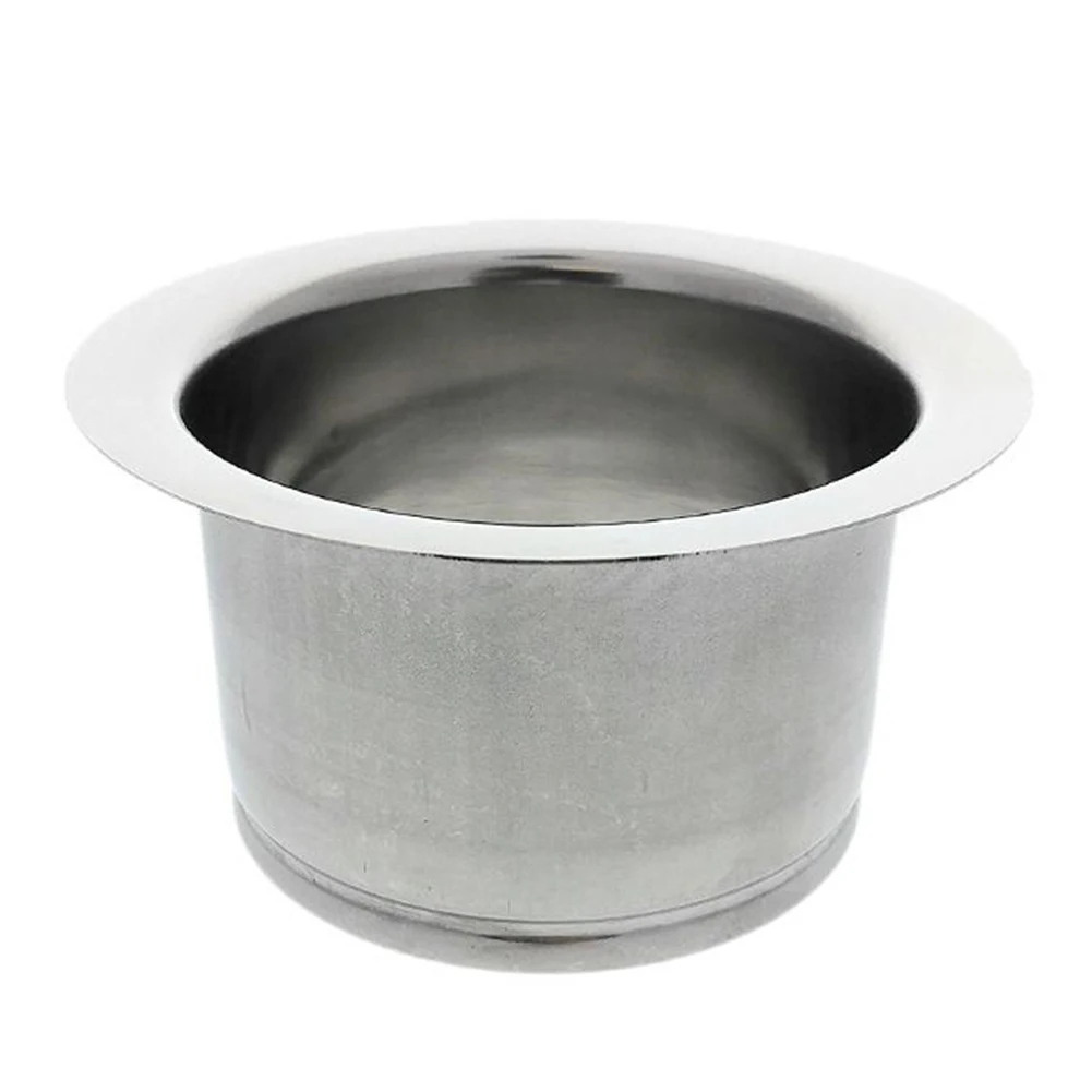 Extended Sink Flange For 3-Bolt Garbage Disposals Standard Sink Drain Hole Garbage Disposal Systems Plumbing Fixtures