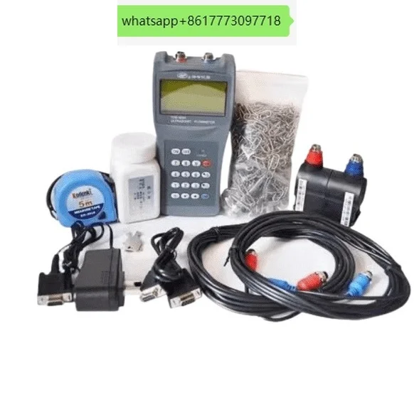 TDS-100BH Handheld Ultrasonic Flowmeter, Portable Ultrasonic Flowmeter, External Clamp