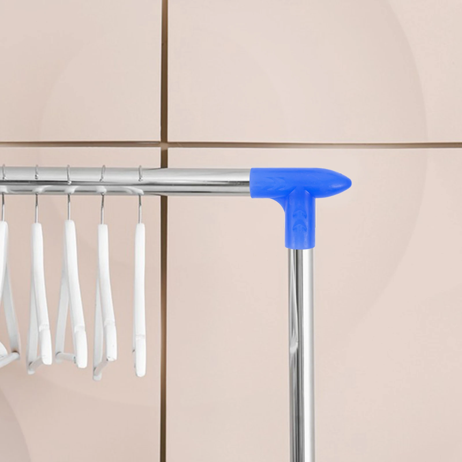 

8 Pcs Accessories Plastic Clothes Drying Part Plastic Clothes Rack Cloth Rack Joints Joints Repair Parts Easy Assembly