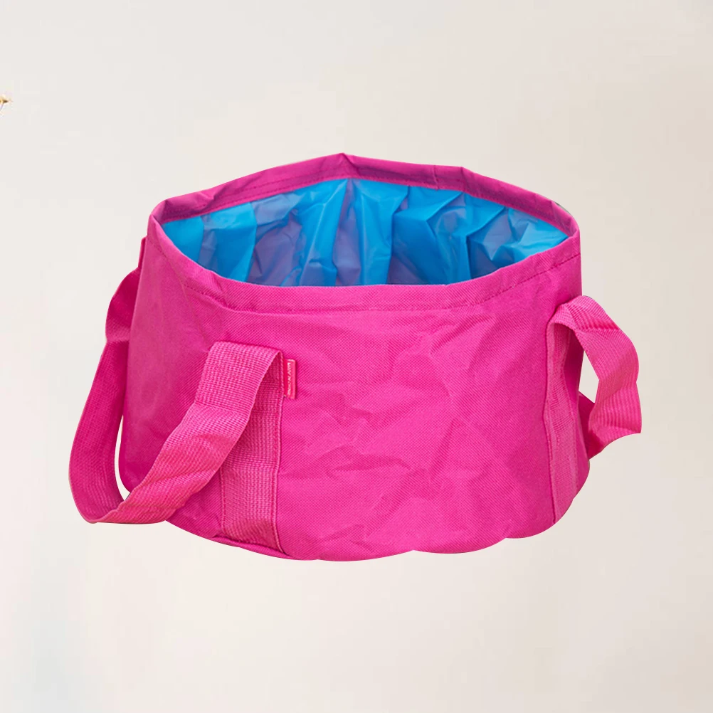 

1 pc 15L Portable Foldable Wash Basin Outdoor Water Container Camping Folding Bucket Heavy Duty Travel Hiking Fishing Picnic