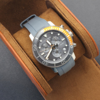 For  T-Star watches model T120.417, with a liquid silicone strap with a satin effect in the middle, highend