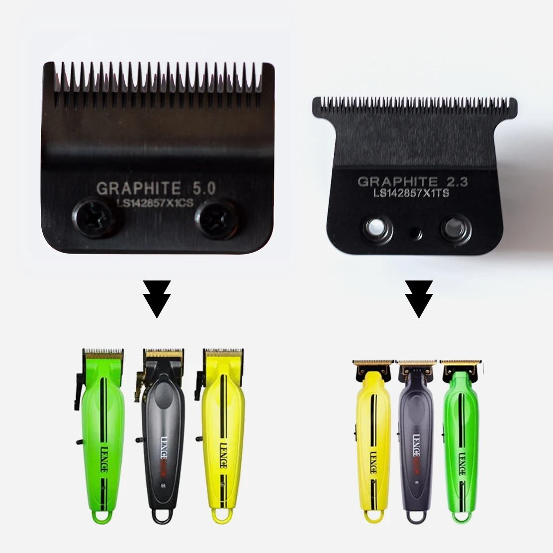 Original Replacement Blade for LENCE PRO FF1C FF1T FX870/707 Clipper Professional Trimmer Shaver Cutting Knife Head Accessories