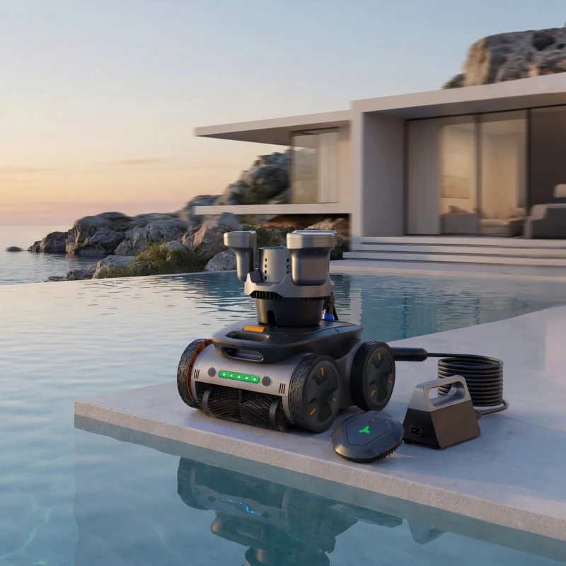 Addotron Swimming Pool Equipment Swimming Pool Cleaning Robot Robot Vacuum Cleaner Swimming Pool Cleaning
