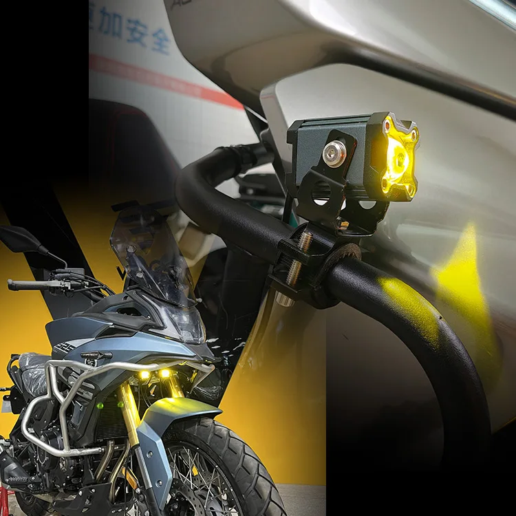 DRXD Motorcycle Spotlight 80W 3200-6500K Low Beam High Beam