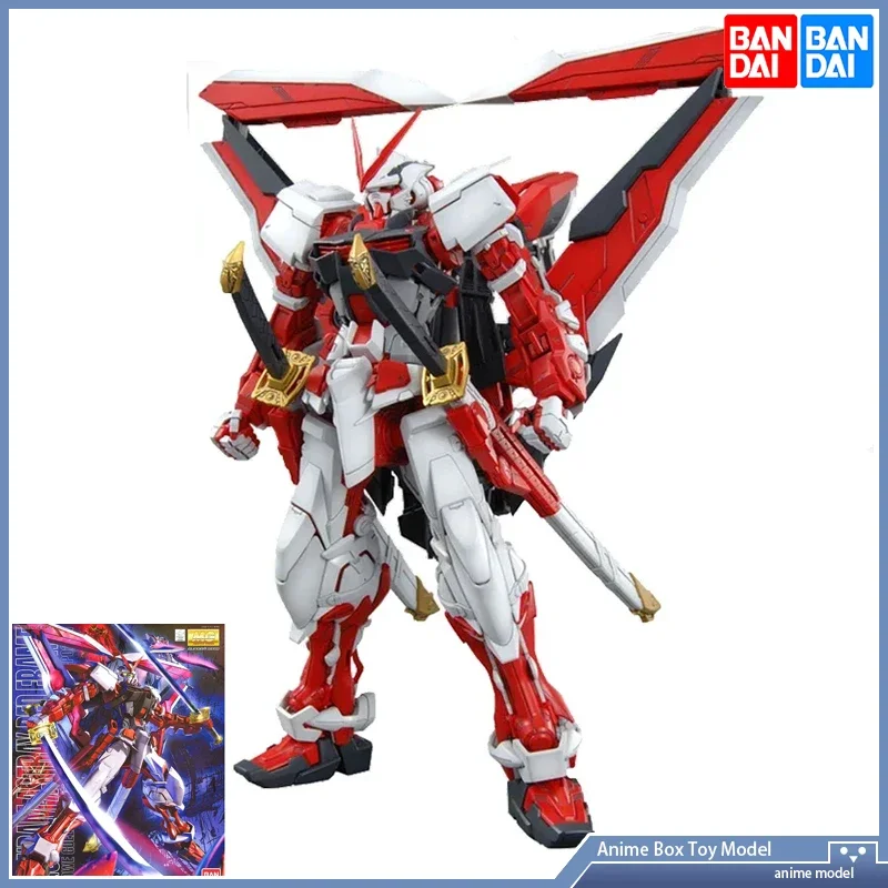 

Gundam BANDAI MG 1/100 MBF-P02Kai Gundam Astray Red Frame Kai Assembly Action Mech Original Product