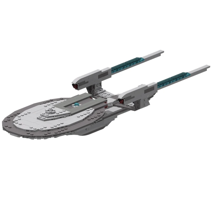 391 قطعة MOC Excelsior II-Class المركبة الفضائية السلس طبعة اللبنات هدية الكريسماس عرض جاهز لتقوم بها بنفسك مشروع مثالي للأطفال #5