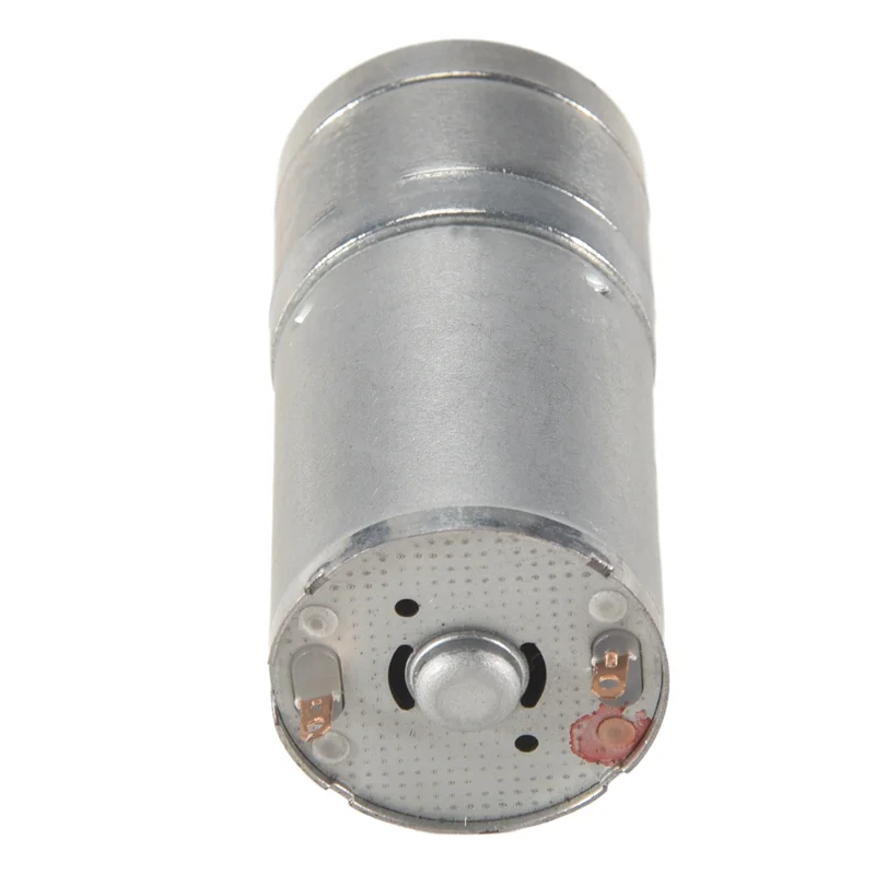 25GA-370 DC 12V มินิกล่องเกียร์มอเตอร์ลดความเร็วเกียร์มอเตอร์สําหรับล็อคอิเล็กทรอนิกส์ (300RPM)