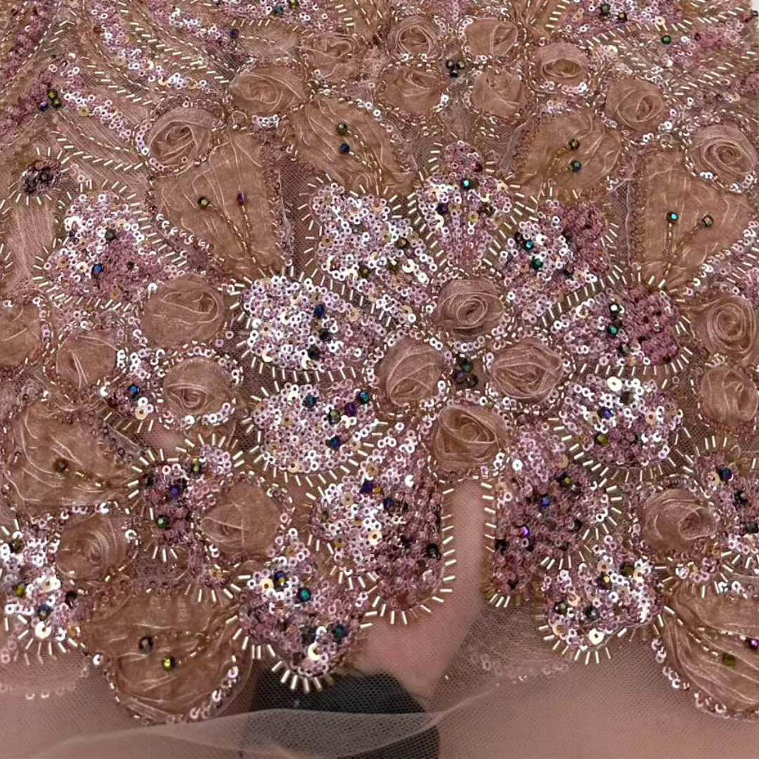 

Африканская кружевная ткань, жаккардовая плиссированная кружевная ткань, трубка с блестками, вышивка бисером, французский тюль, кружево для шитья свадебного платья