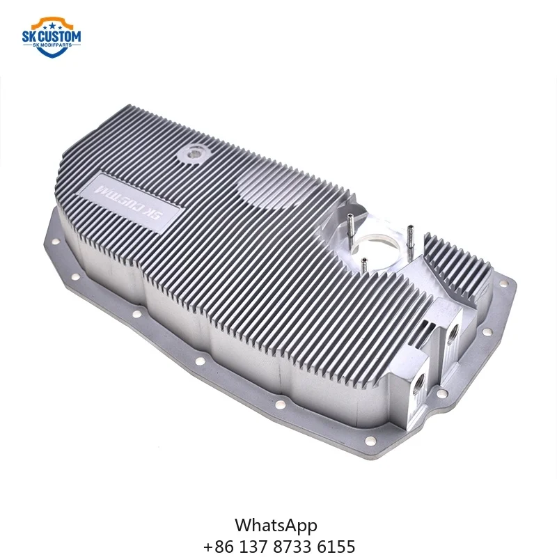 SK CUSTOM Aluminum 4th Gen Ea839 Engine Oil Sump Pan For Audi S4 S5 A6 A7 Car Engine