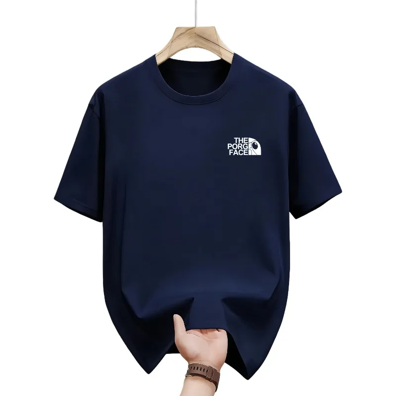 Camisetas holgadas de manga corta, tops estampados informales con cuello redondo para parejas, moda de verano, adecuados tanto para hombres como para mujeres