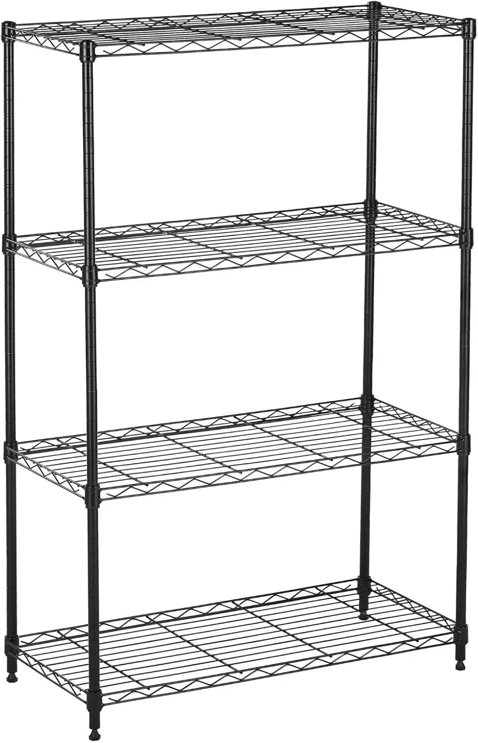 

Wire Shelving Unit Storage Rack, Metal Heavy Duty Utility Organization Units for Products Plant Standing Shelf, Pantry, G