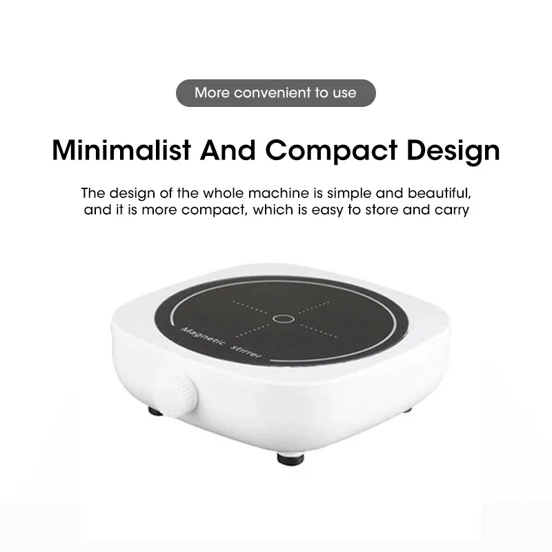 

Мини-магнитная мешалка портативная лабораторная с магнитной мешалкой-палочкой, 2 л, 4000 об/мин, для лабораторного использования