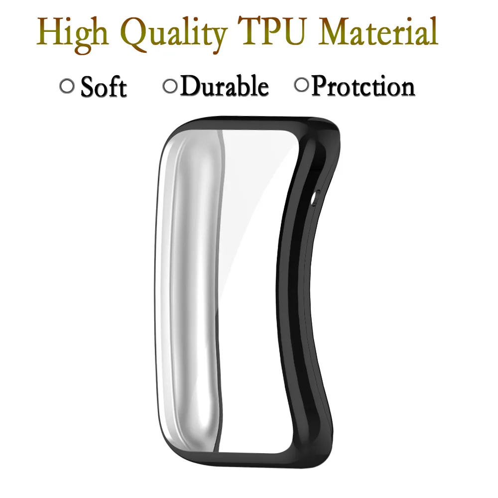 TPU Case For Xiaomi Band 7pro Screen Cover Durable And Soft Watch Protective Shell With Screen Protector