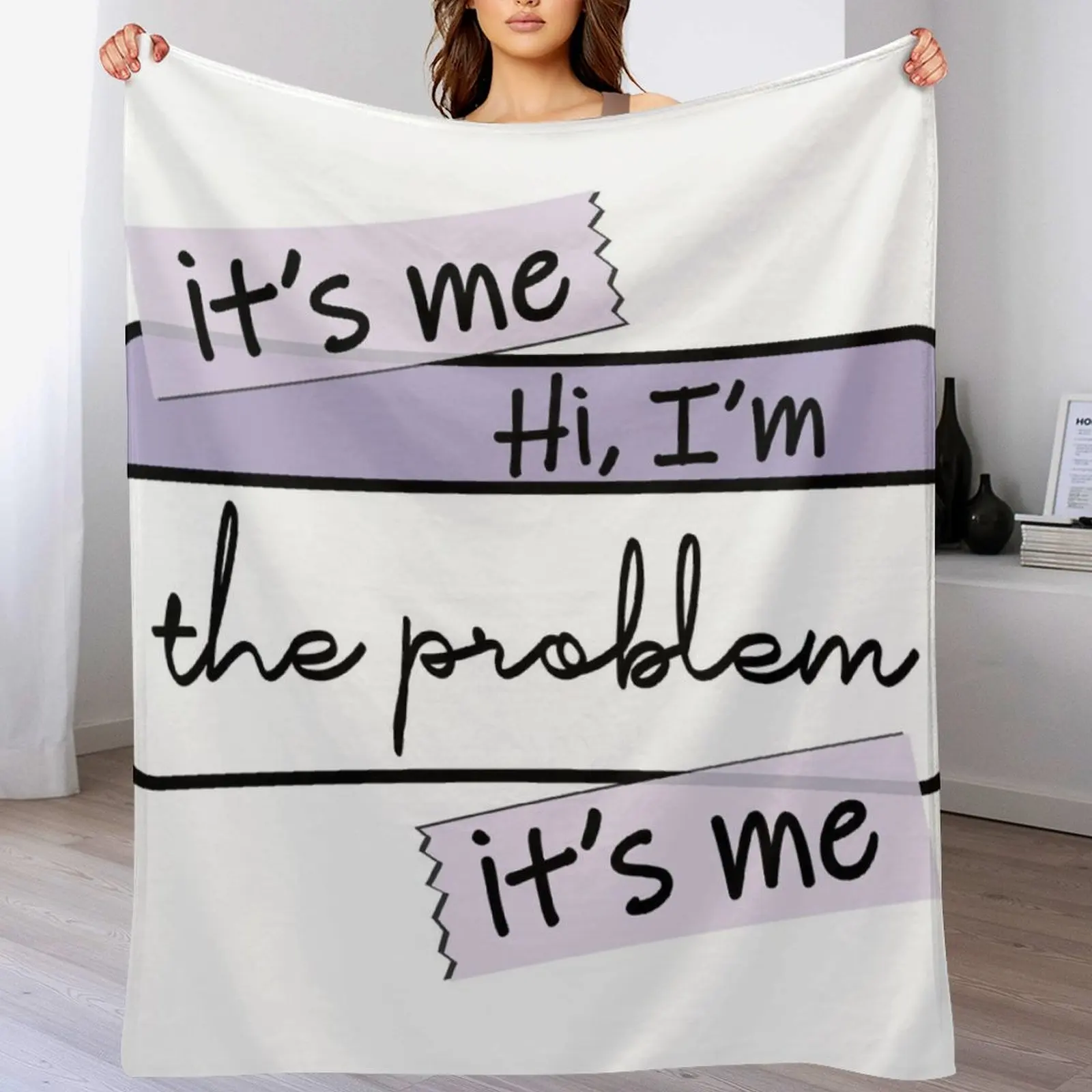 I'm the problem Throw Blanket for winter Thin Blankets