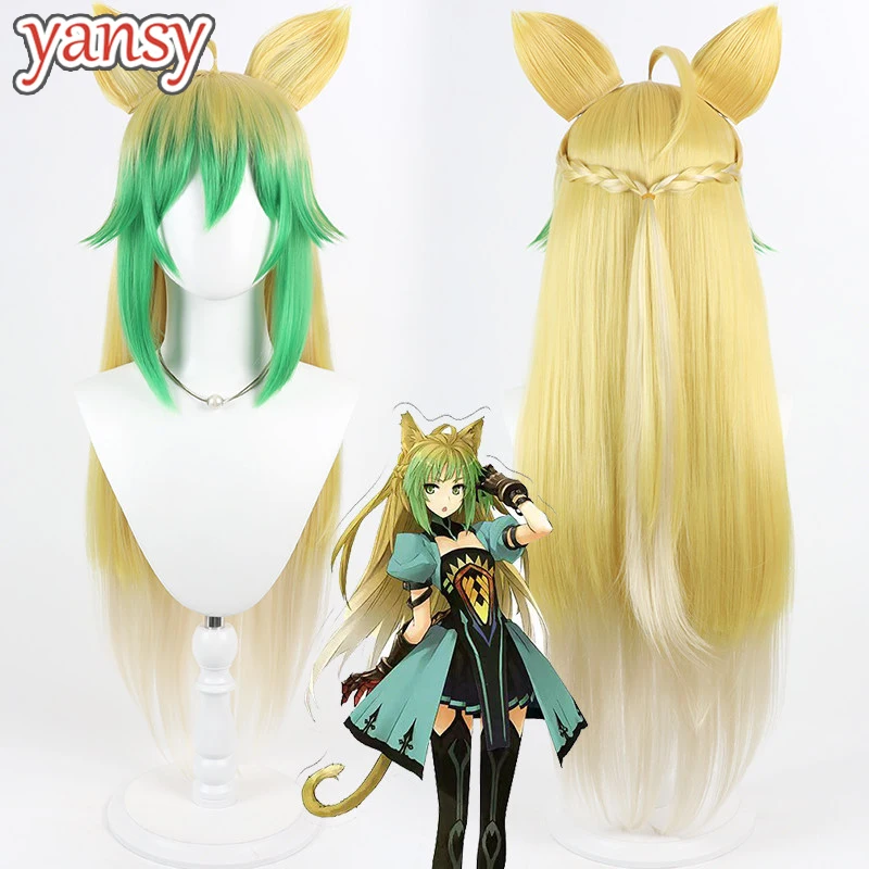 yansywig-synthetic-hair-atalante-cosplay-wigs-fate-apocrypha-atalante-80cm-long-straight-blonde-mixed-green-wig-heat-resistant