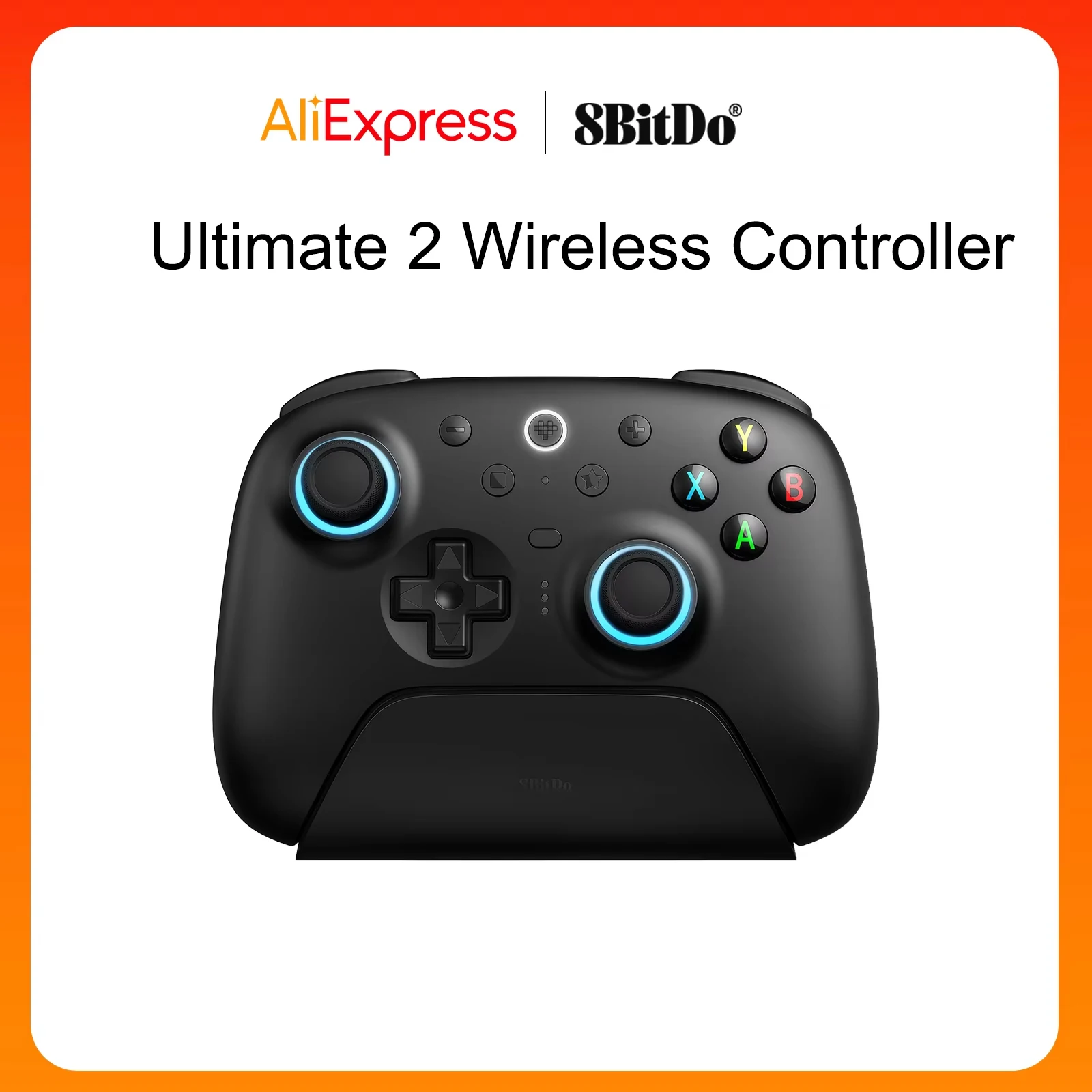 manette-sans-fil-8bitdo-ultimate-2-usb-24g-avec-joystick-tmr-et-station-de-charge-pour-pc-windows-apple-steam