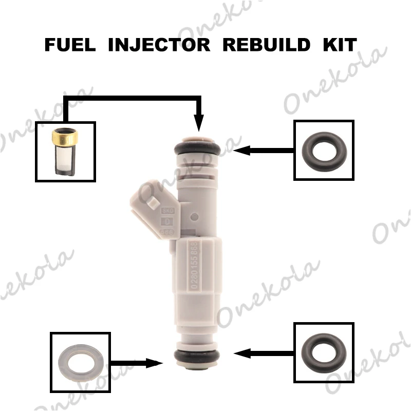 

Fuel Injector repair kit Orings Filters for Holden Commodore VQ VP VR VS VT VX VY 304 355 370CC V8 5.0 0280155868