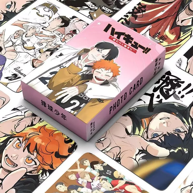 

55" Хайкю!!" Лазерные мини-карты, 3-дюймовые мини-карты ЛОМО вокруг самопечатной карты Hikari Shoyo «Lone Claw Grinding»