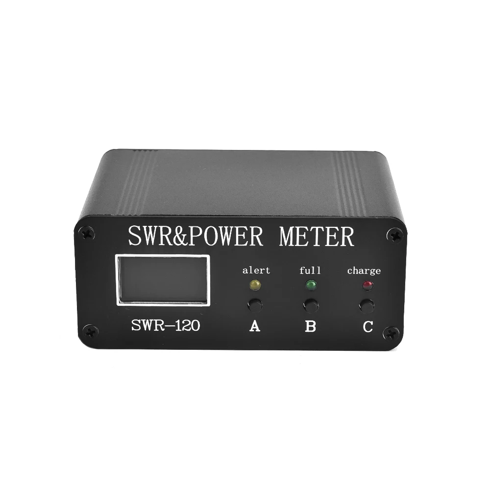 HF Short Waves SWR Power Meter 1.8MHz-50MHz 0.5W-120W SWR Power Watt Meter Peak Power Wattmeter