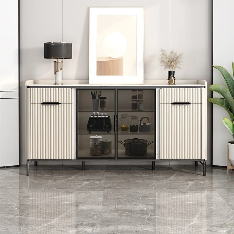 Franse Multifunctionele Dressoir Vitrine Display Glas Transparante Kast Hal Hal Armarios Woonkamer Meubilair