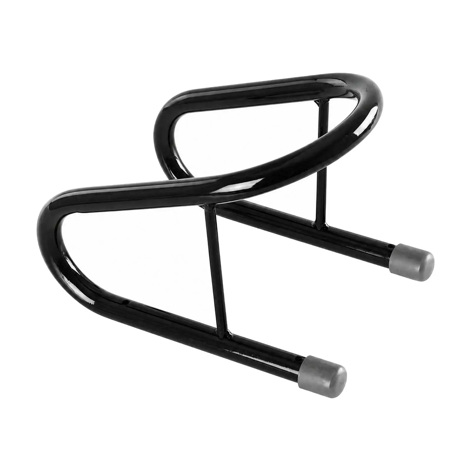Secure Motorcycle Wheel Chock Stand Front Tire Holder with Mounting Bolts for Trailer Garage