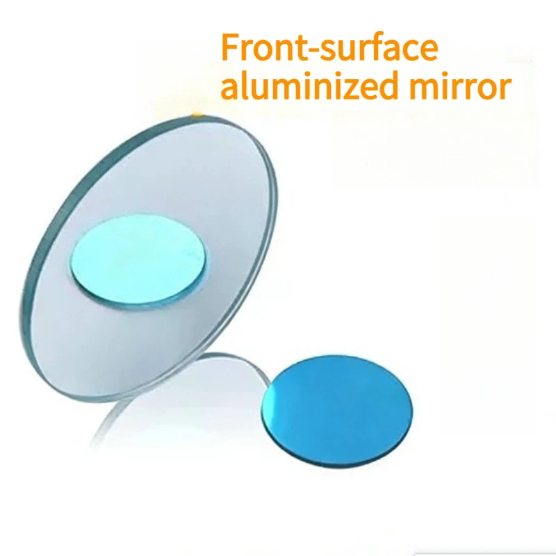 1PC Front-surface Coated Circular Flat Mirror For Projectors Diameter 10mm Thickness Of 1mm