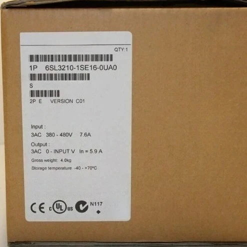 

Brand new original 6SL3210-1SE16-0UA0 S120 converter PM340 Power Module Fast delivery