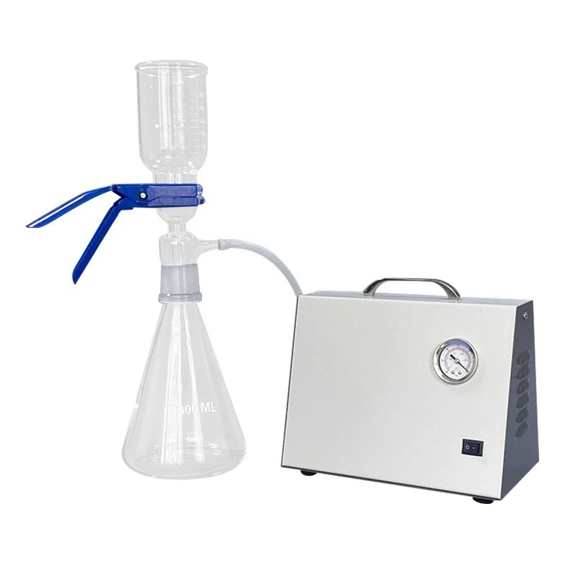 

Suitable for XZ series oil-free diaphragm vacuum pump positive and negative pressure portable distillation and filtration device